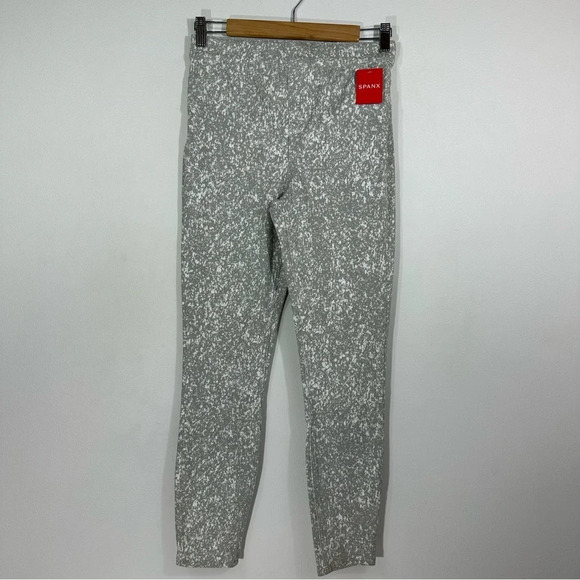 NWT Spanx Jean-ish Legging in Speckled Gray - Picture 2 of 12